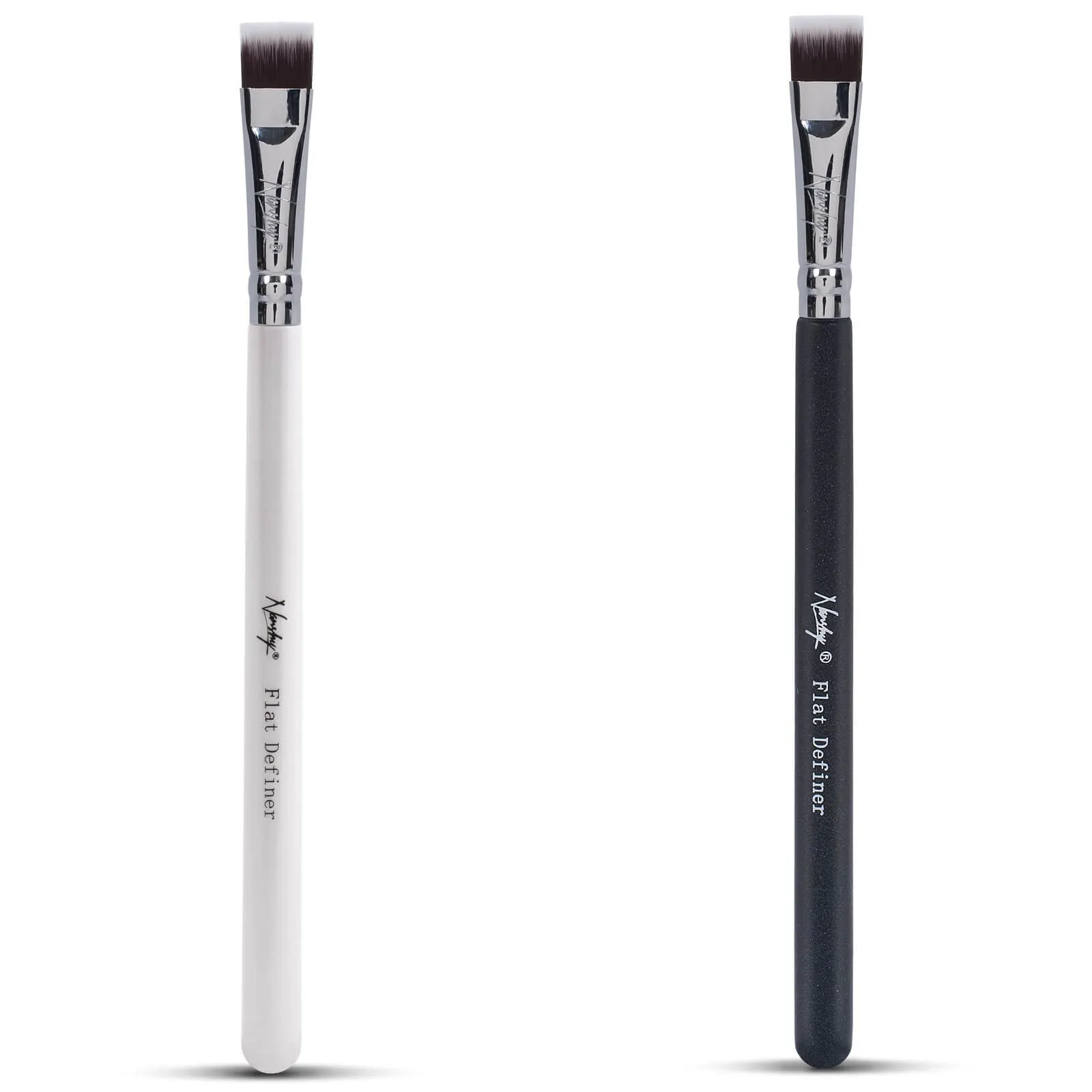 Flat Definer Brush Pearlescent White