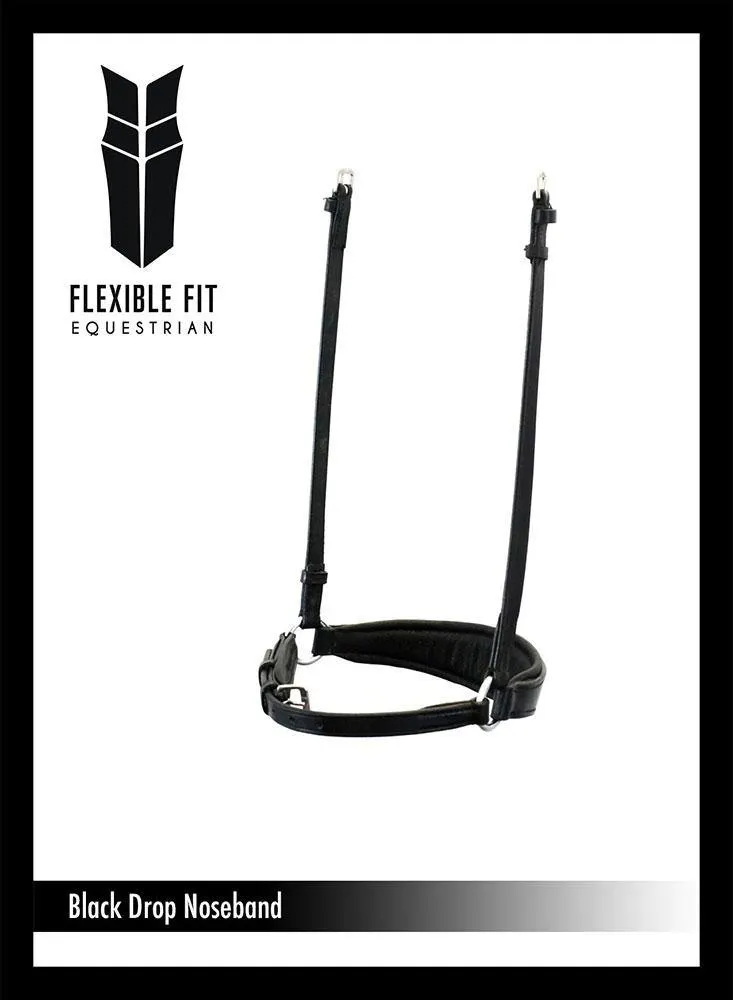 Flat Drop - Black Noseband