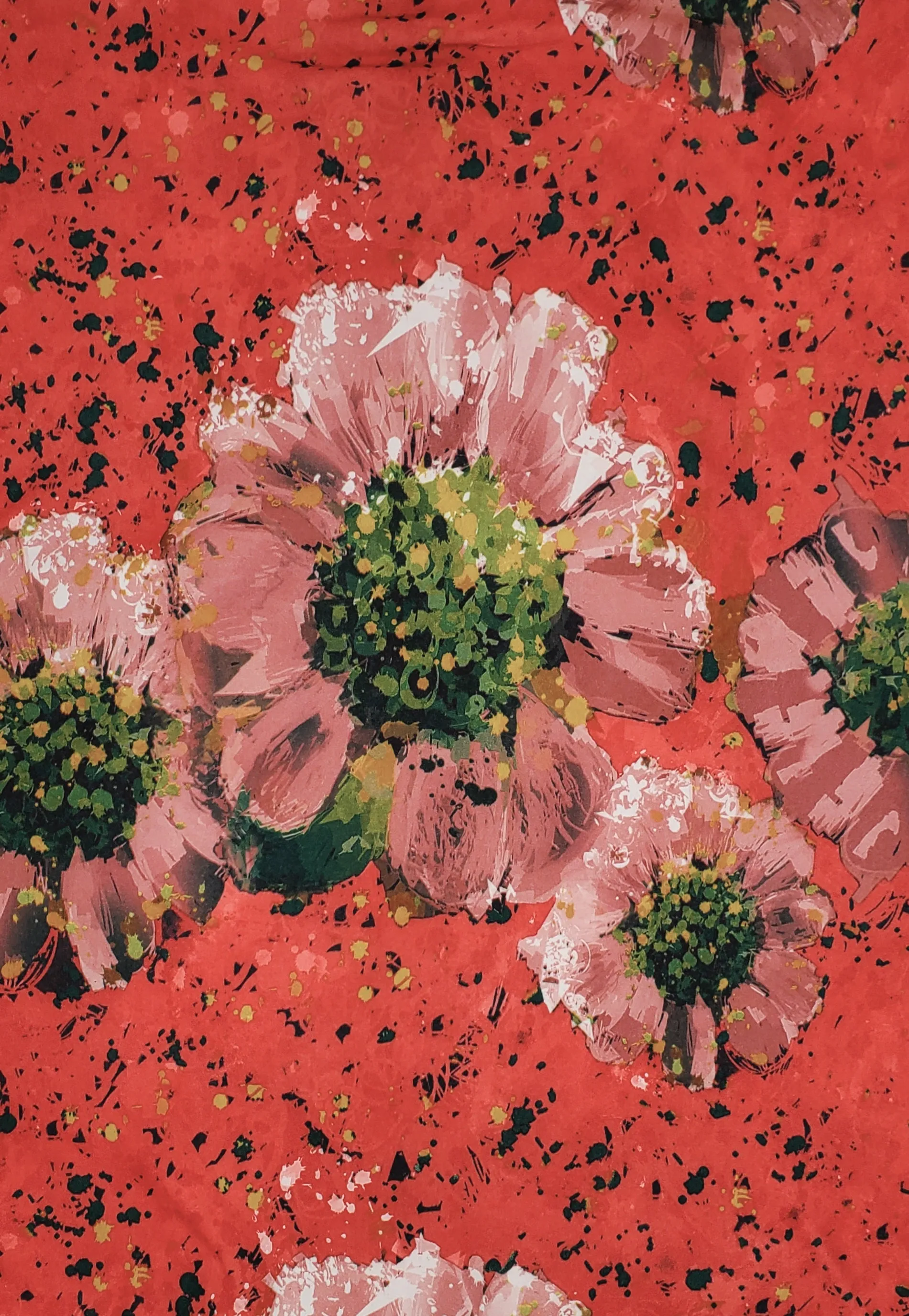 Floral Paint Splatter DBP