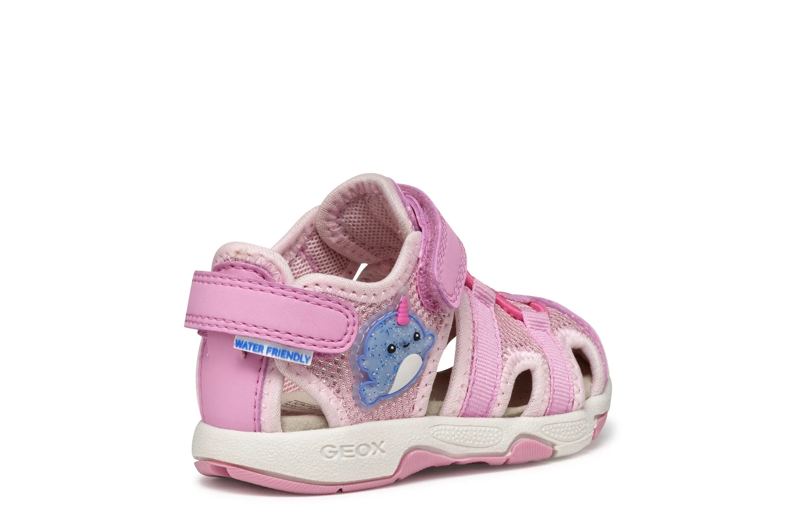 Geox Multy Girls Sandal - Dk Pink