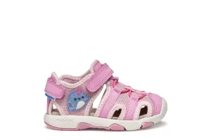 Geox Multy Girls Sandal - Dk Pink