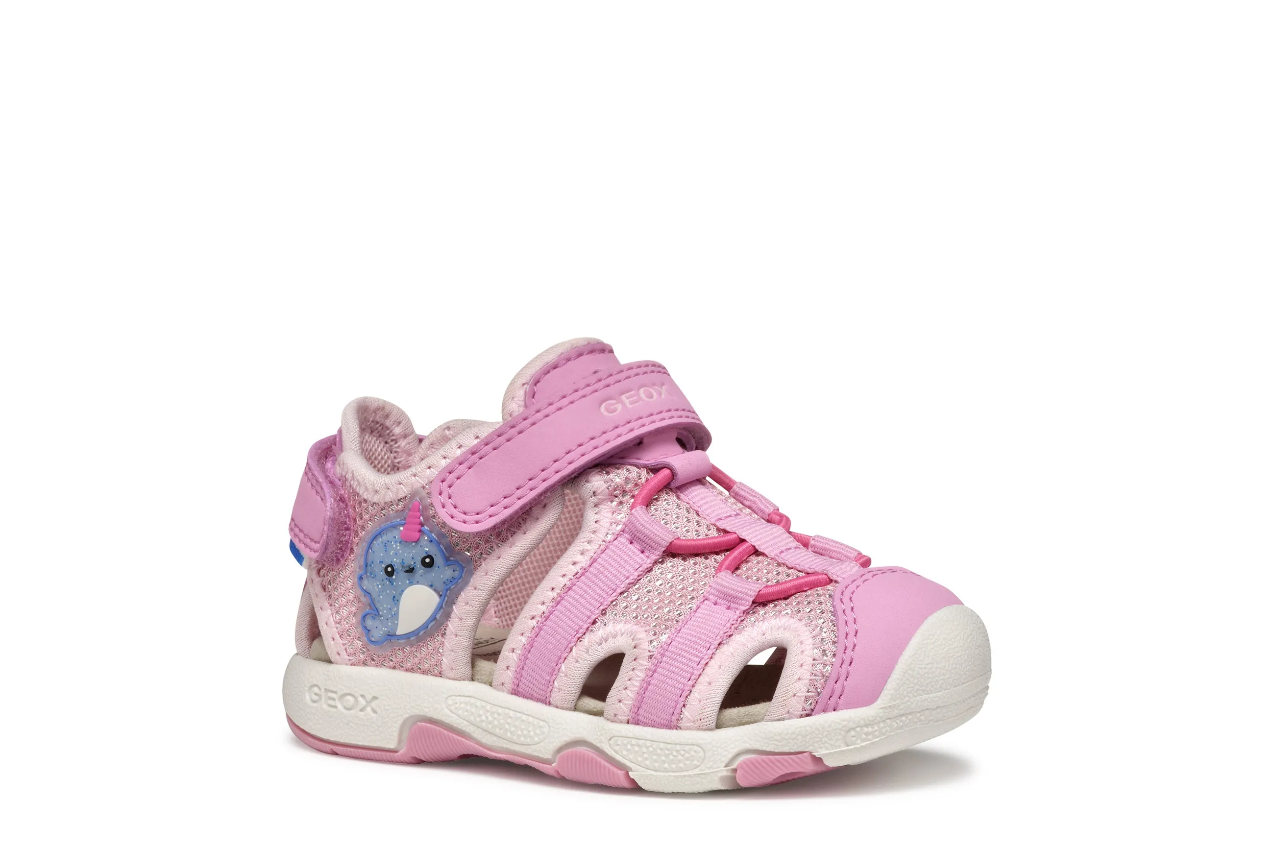 Geox Multy Girls Sandal - Dk Pink