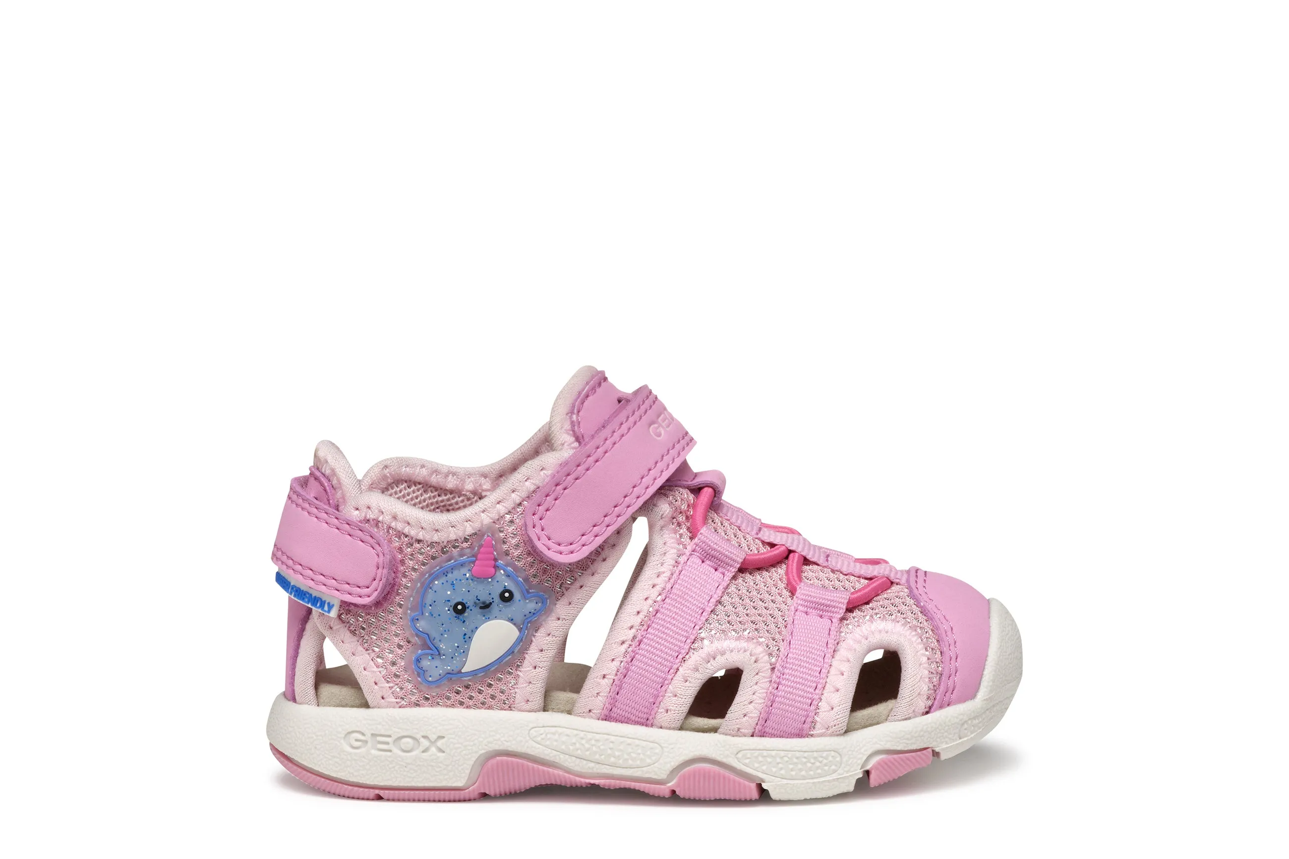 Geox Multy Girls Sandal - Dk Pink