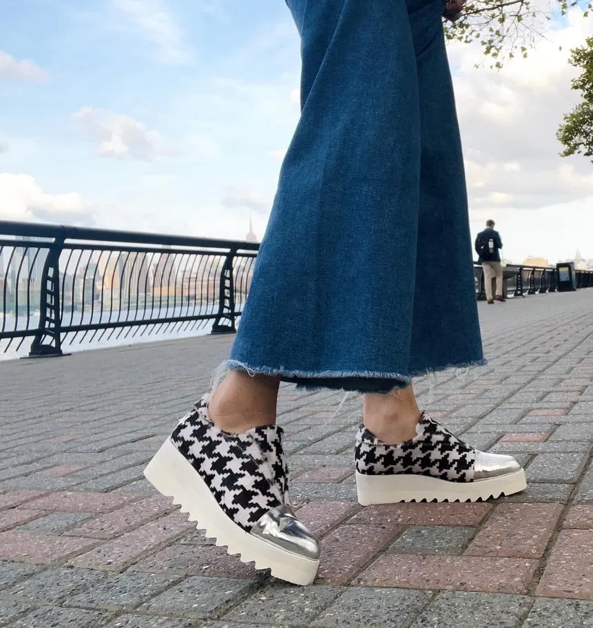 Houndstooth ✖️ Silver