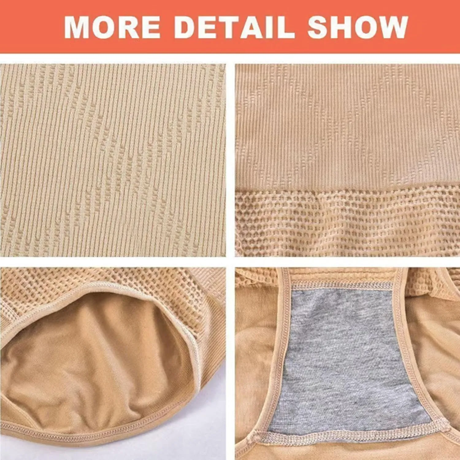 Intervally High Waist Tummy Control Shapewear Panties, Intervaley Tummy Control Strapless Trainer Briefs