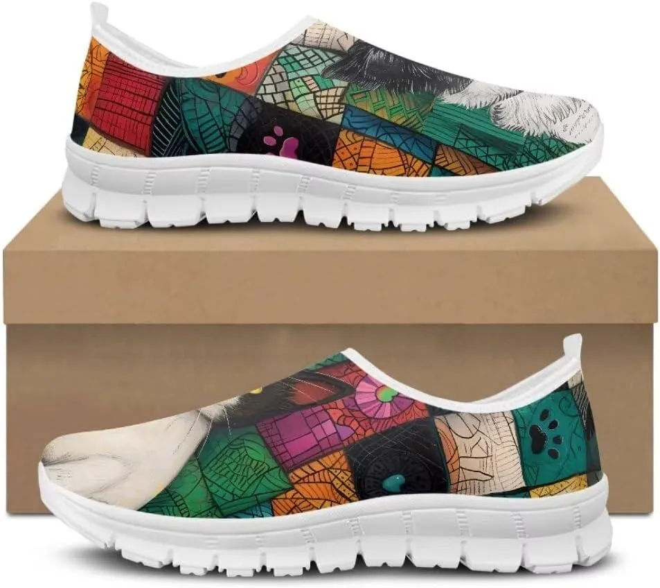 Jeiento Slip-On Loafers for Women Lightweight/Breathable Play Fashion Sneaker Casual Shoes Comfort Time Off Sneaker Dressy Shoes