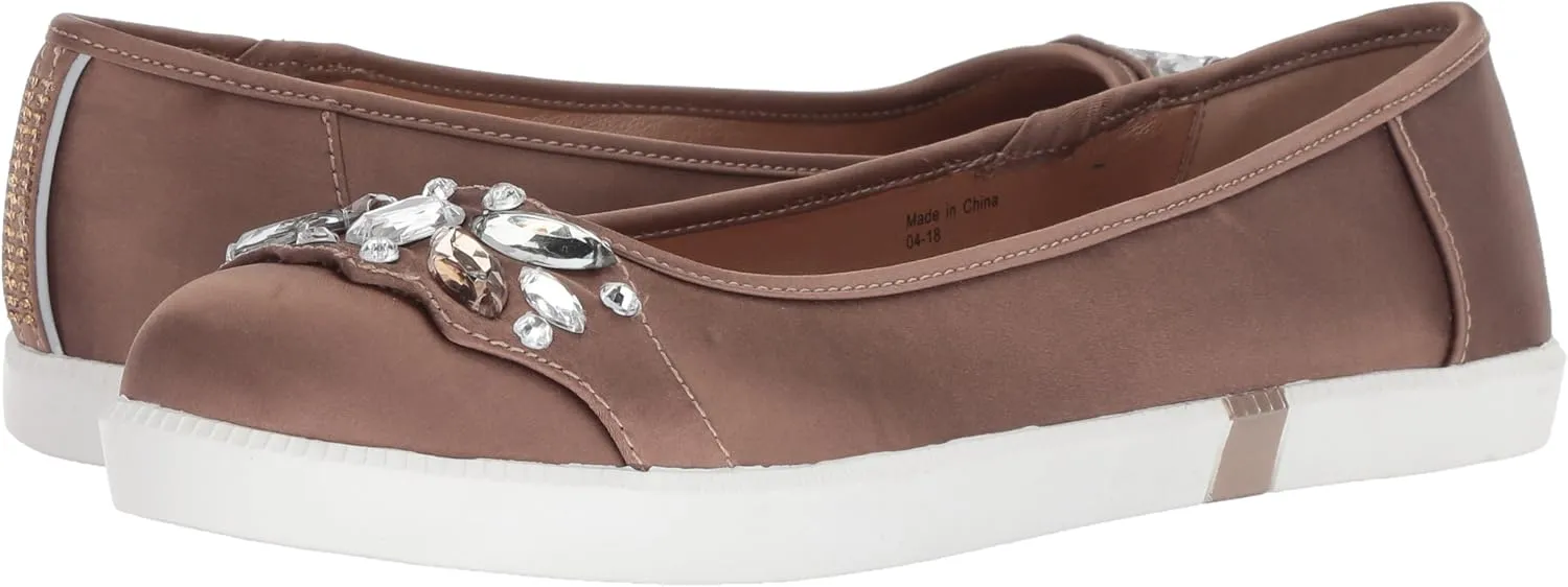 Kenneth Cole REACTION Women's Row-ing 2 Skimmer Flat with Jewels Ballet