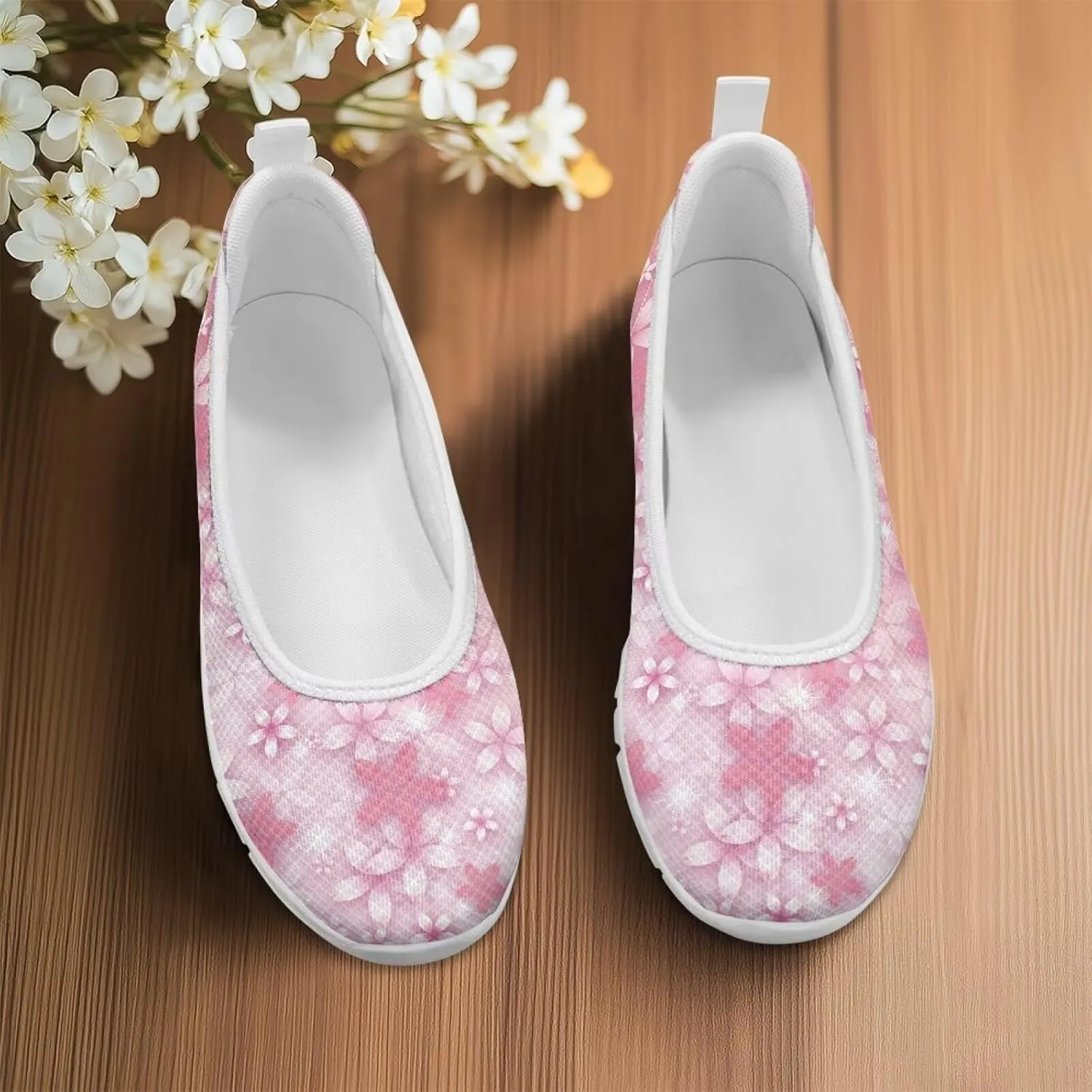 Ladies Slip on Loafer Shoes Womens Flats Dress Clothes Shoes Ballet Pregnant Walking Work Casual Comfortable