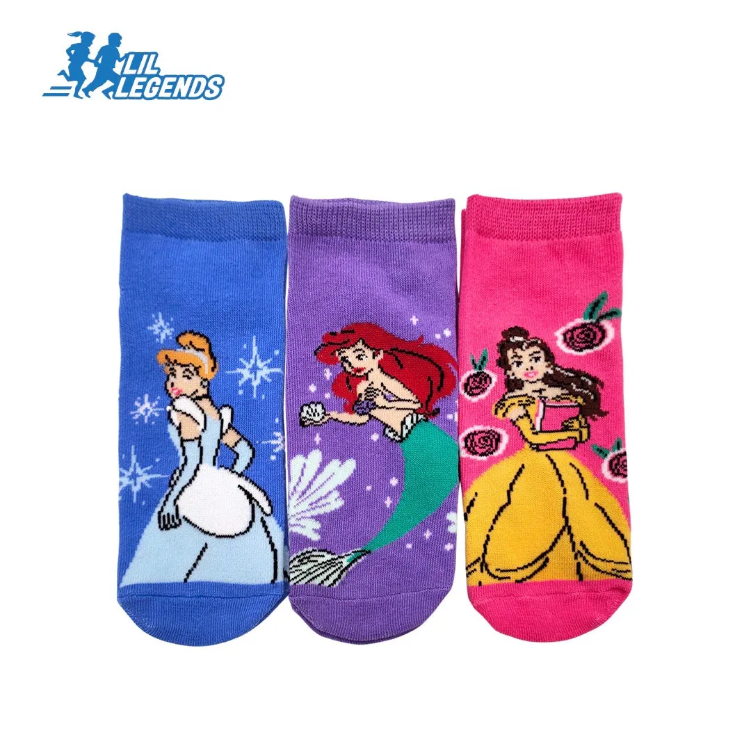 Lil Legends Disney & Marvel Sneaker Socks (3-Pair Pack)