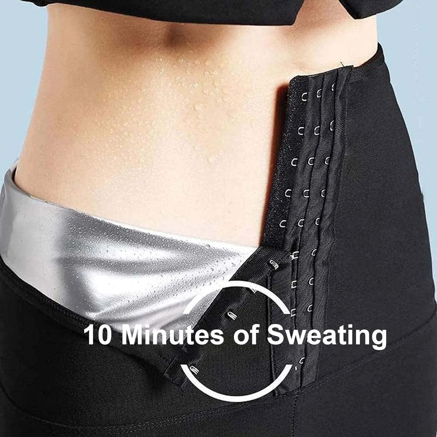 LIYUN Weight Loss Pants Sauna Pants, Sports Pants Slimming Pants Running Pants