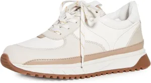 Madewell Women's Kickoff Trainer Sneakers in Neutral Colorblock Leather