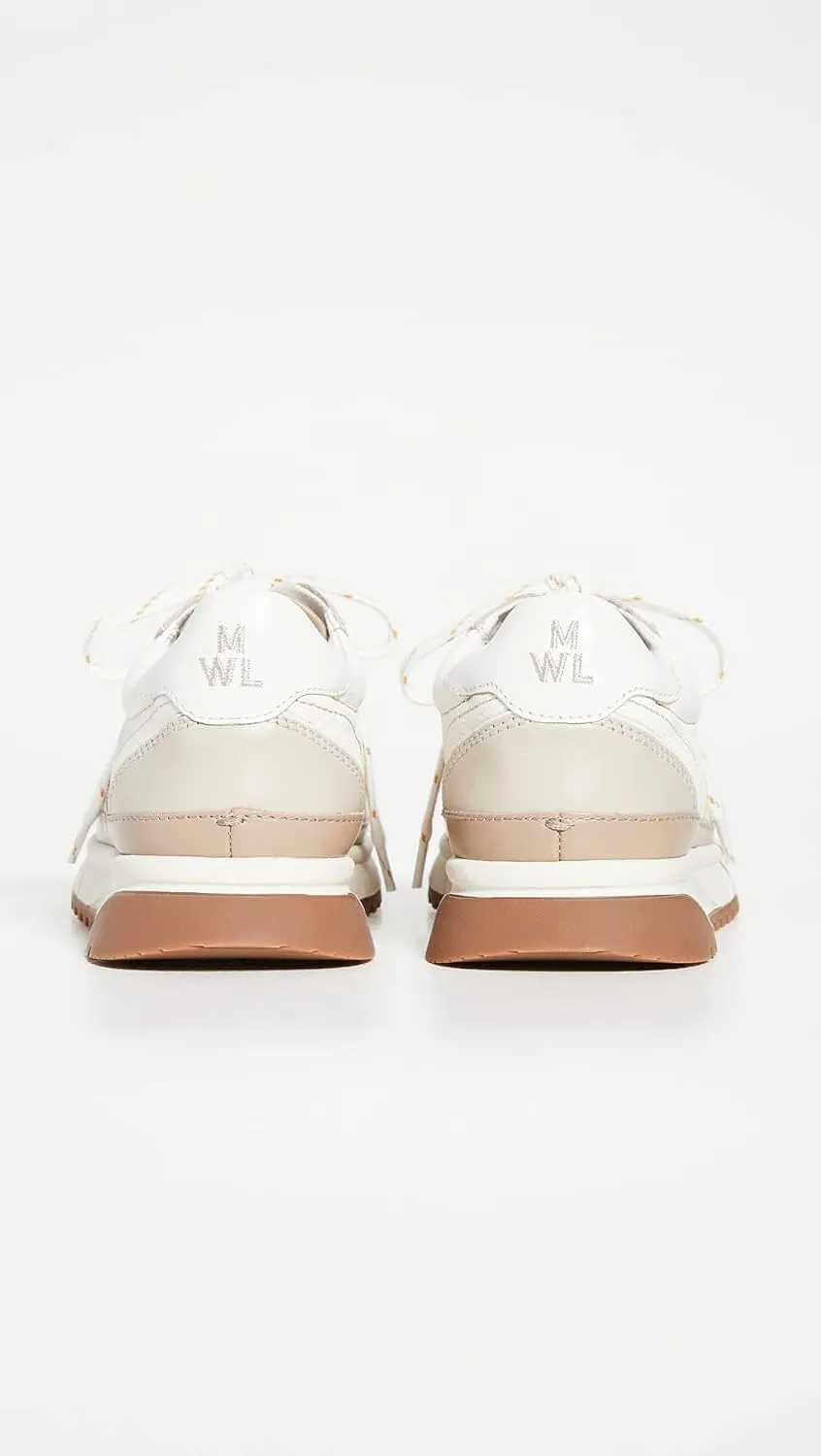 Madewell Women's Kickoff Trainer Sneakers in Neutral Colorblock Leather