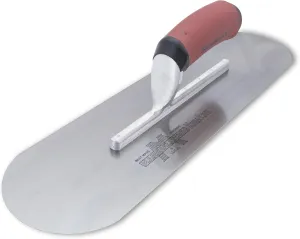 MARSHALLTOWN Pool Trowel, 16 x 4 1/2 inches, Concrete, DuraSoft Handle, XtraLite Mount, Made in the USA SP16SD