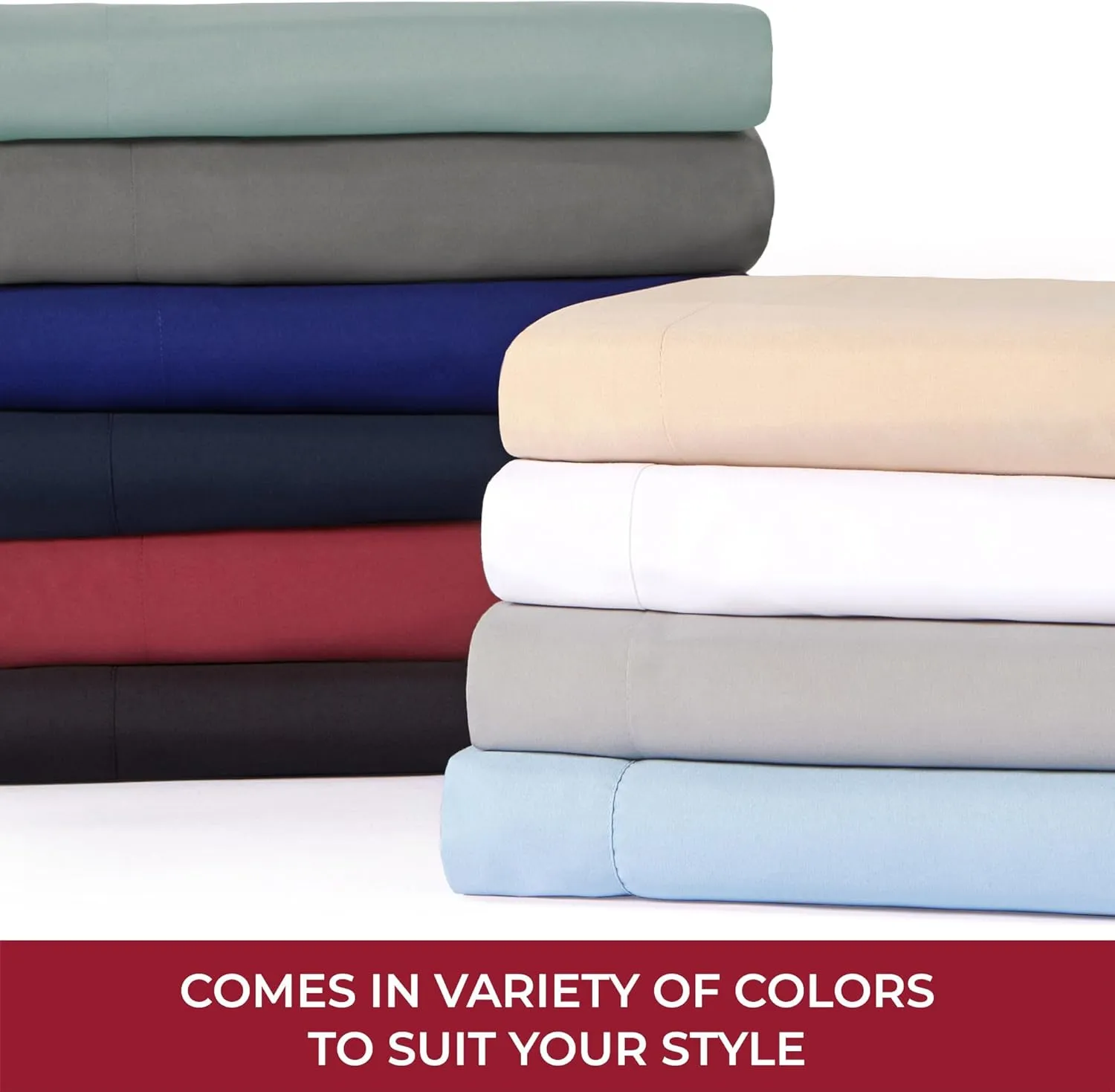 Mellanni RV Short Queen Sheets - 4 PC Iconic Collection Bedding - Hotel Luxury, Extra Soft, Cooling Bed Sheets - Deep Pocket up to 10 inch (RV/Short Queen, Pistachio)