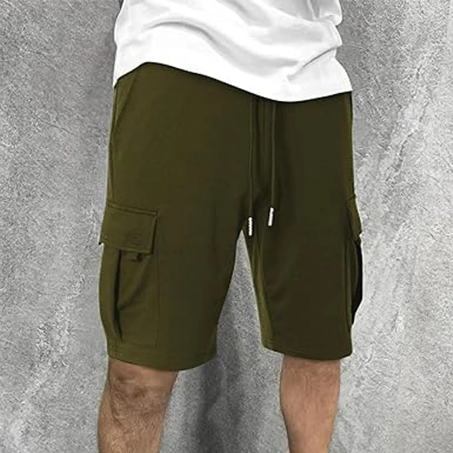 Men Jogging Bottoms Pants Casual Breathable Joggers Outdoor Sweatpants Elasticated Waist Cargo Pant