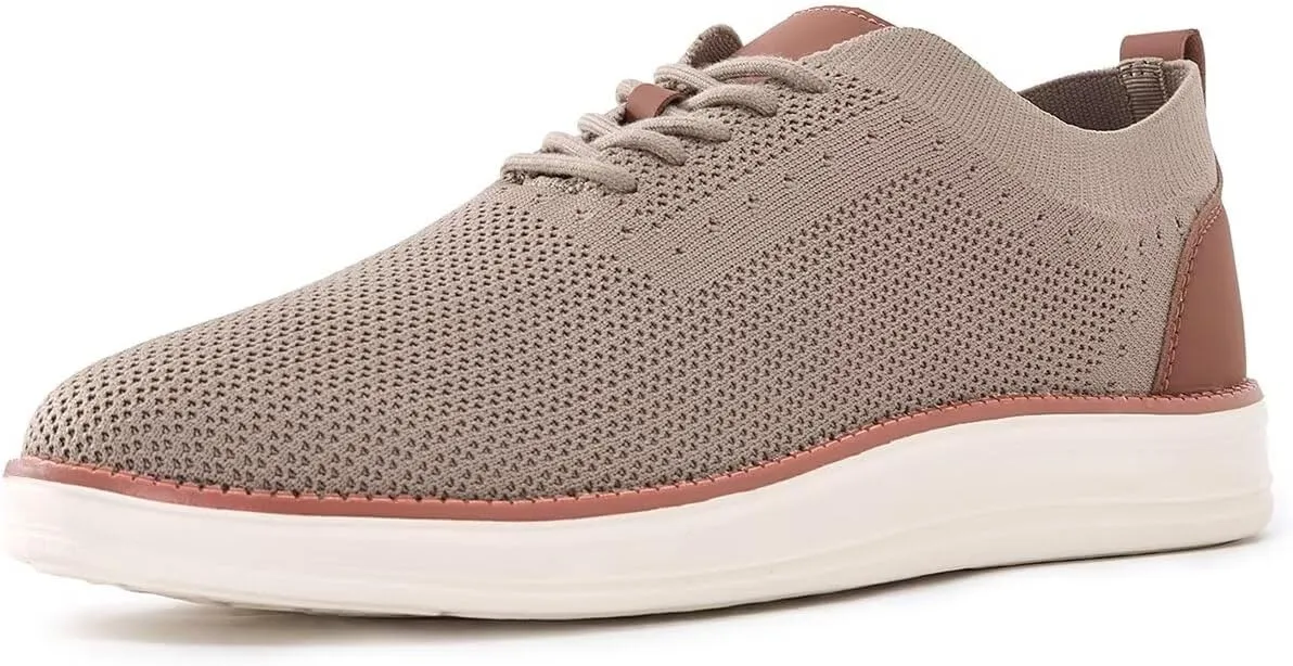 Men's Casual Dress Sneakers Oxfords Business Mesh Breathable Walking Shoes Comfortable