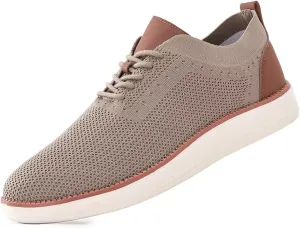 Men's Casual Dress Sneakers Oxfords Business Mesh Breathable Walking Shoes Comfortable