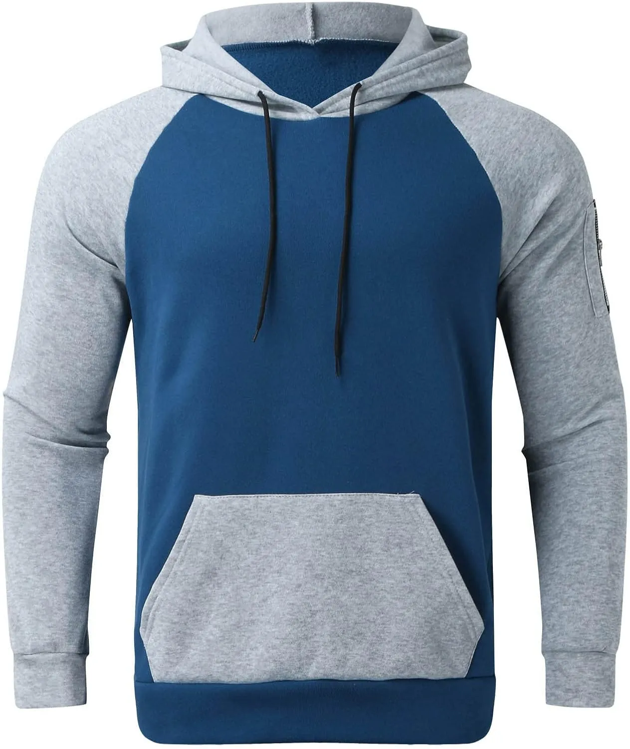 Men's Hoodies Soft Hooded Sweatshirts Training Long Sleeve Hoodie Winter Shirts Solid Color Fall Pullover