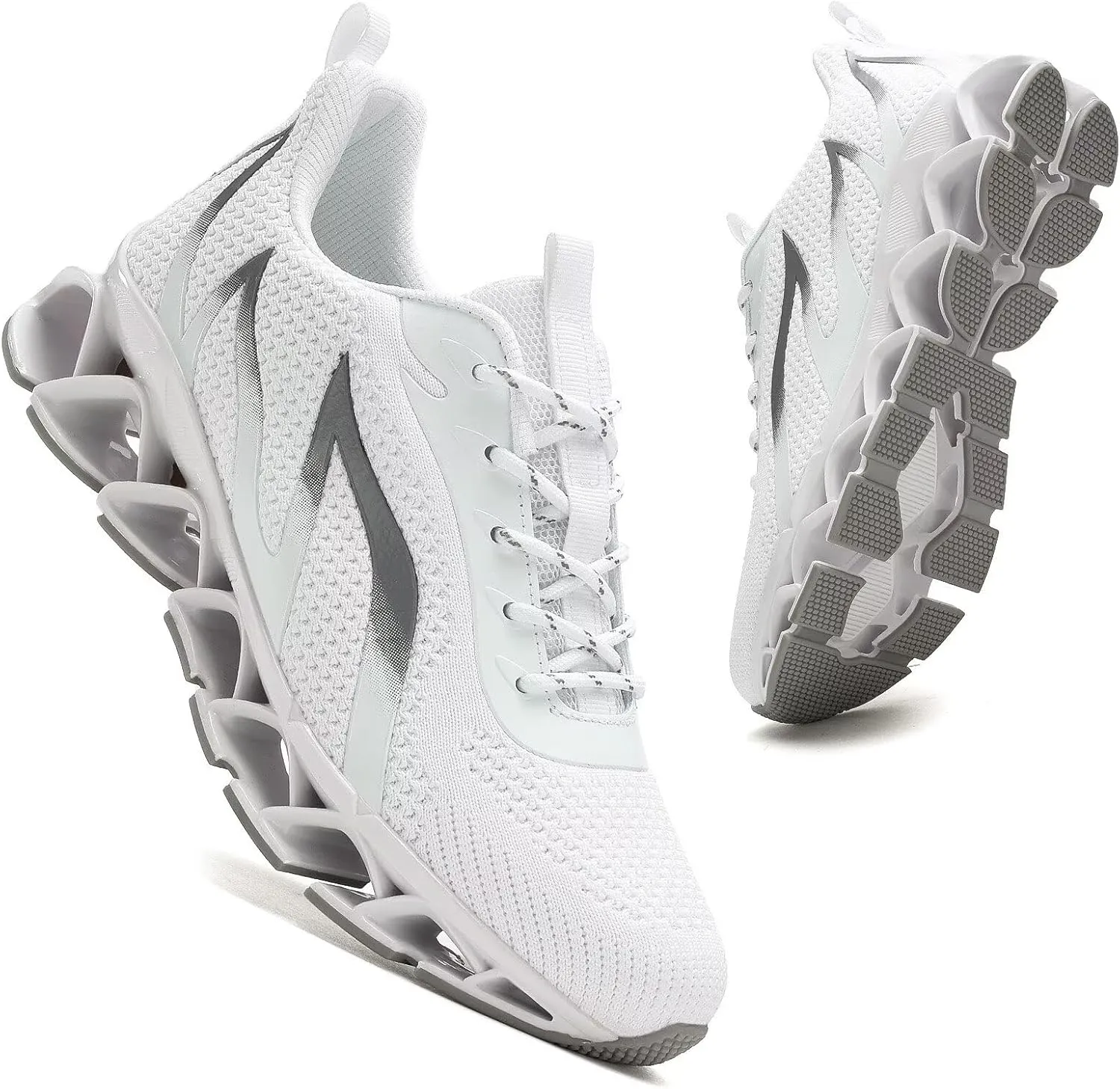 Mens Slip on Running Walking Shoes Blade Tennis Casual Fashion Sneakers Comfort Non Slip Work Sport Athletic Trainer