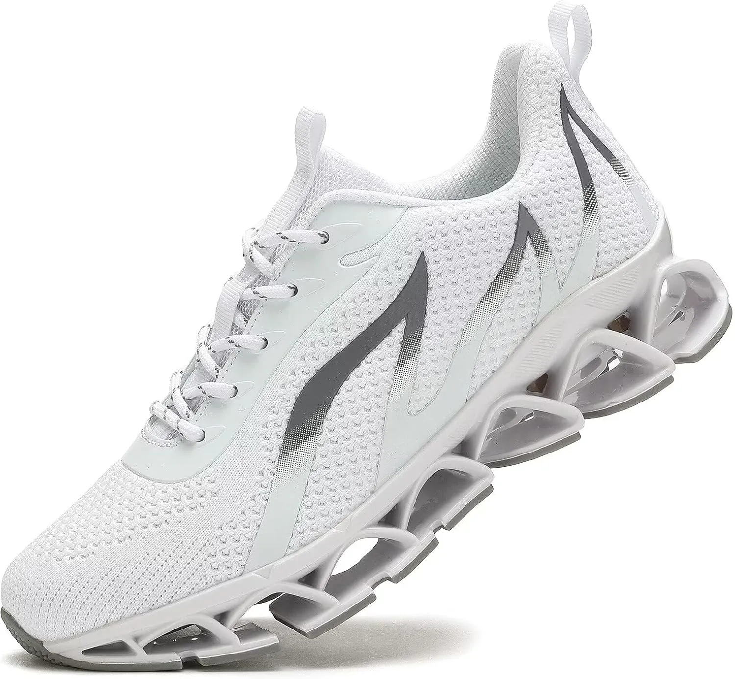Mens Slip on Running Walking Shoes Blade Tennis Casual Fashion Sneakers Comfort Non Slip Work Sport Athletic Trainer