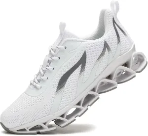 Mens Slip on Running Walking Shoes Blade Tennis Casual Fashion Sneakers Comfort Non Slip Work Sport Athletic Trainer