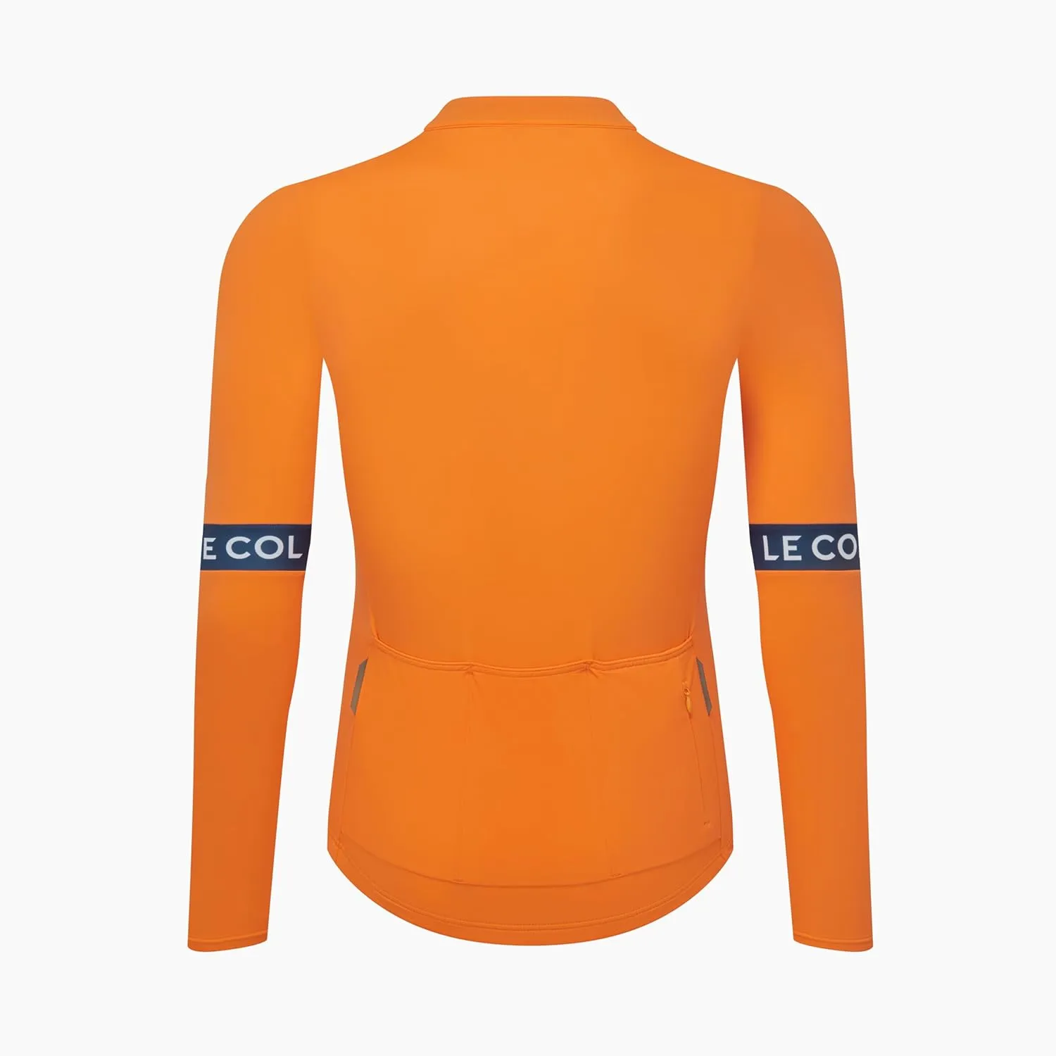 Men’s Sport Long Sleeve Jersey | Zip Closure Cycling Shirt | Rear Pockets, Sustainable Construction, Relaxed Fit