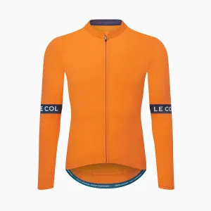 Men’s Sport Long Sleeve Jersey | Zip Closure Cycling Shirt | Rear Pockets, Sustainable Construction, Relaxed Fit