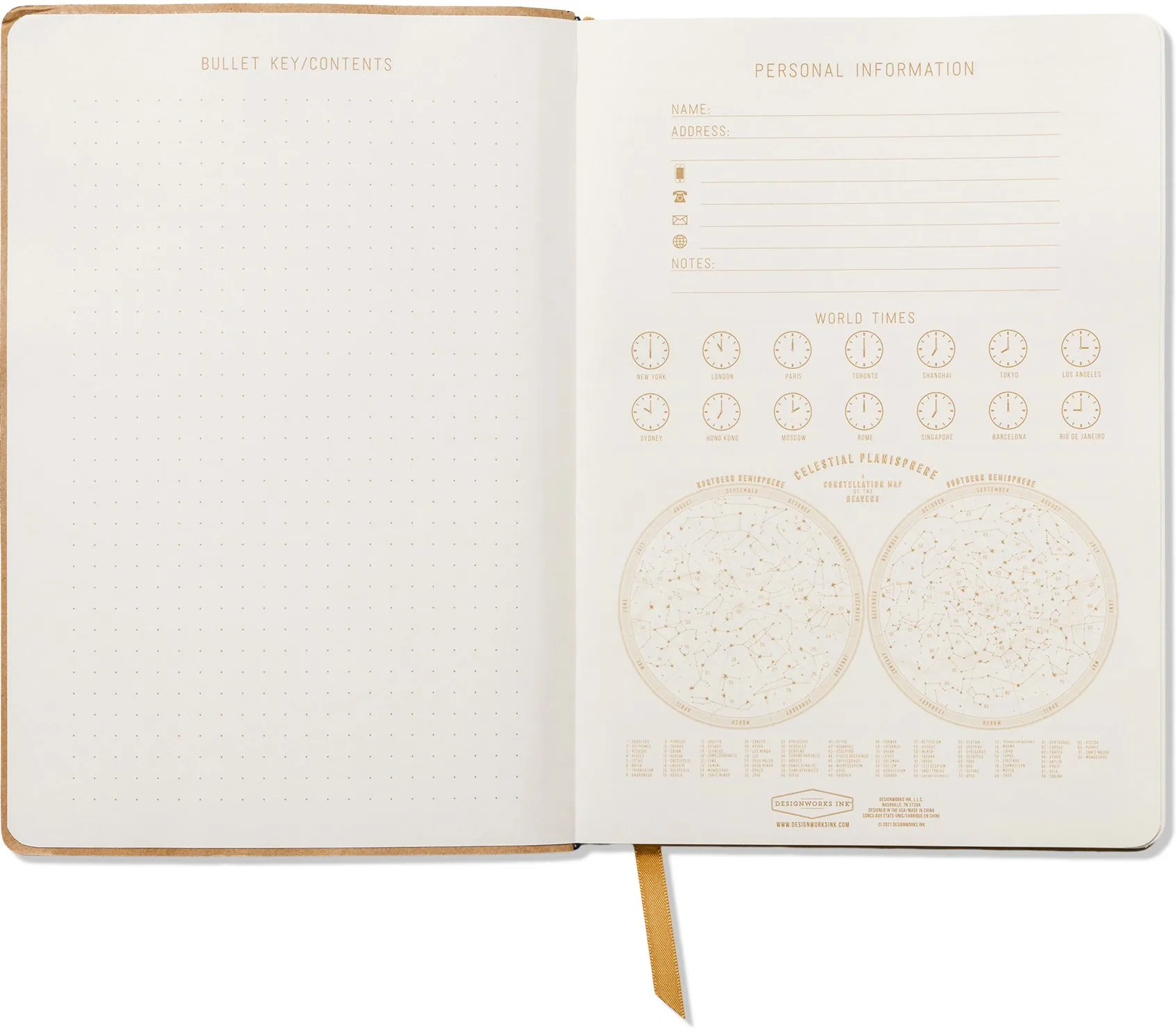 Midnight Vegan Leather Journal