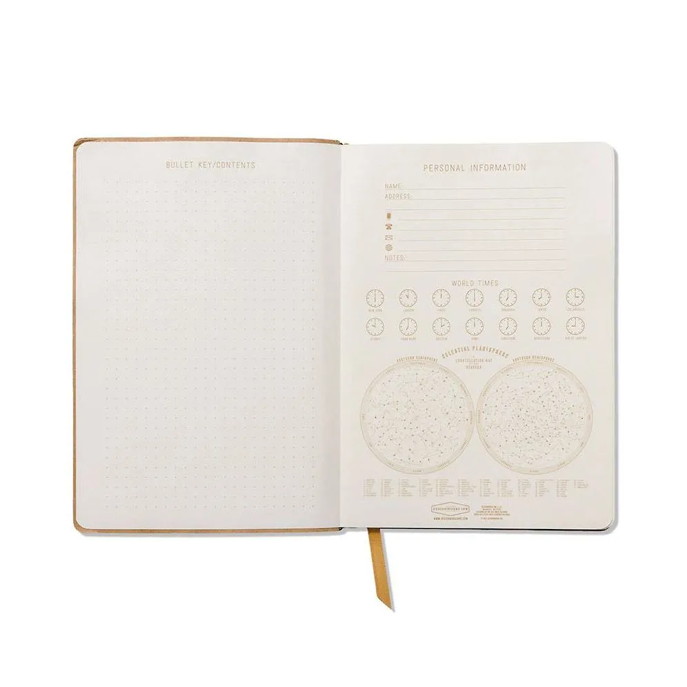 Midnight Vegan Leather Journal