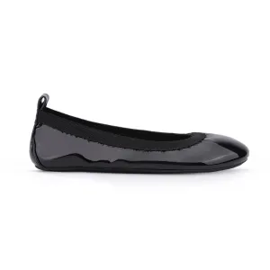 Miss Samara Ballet Flat in Black Patent - Kids