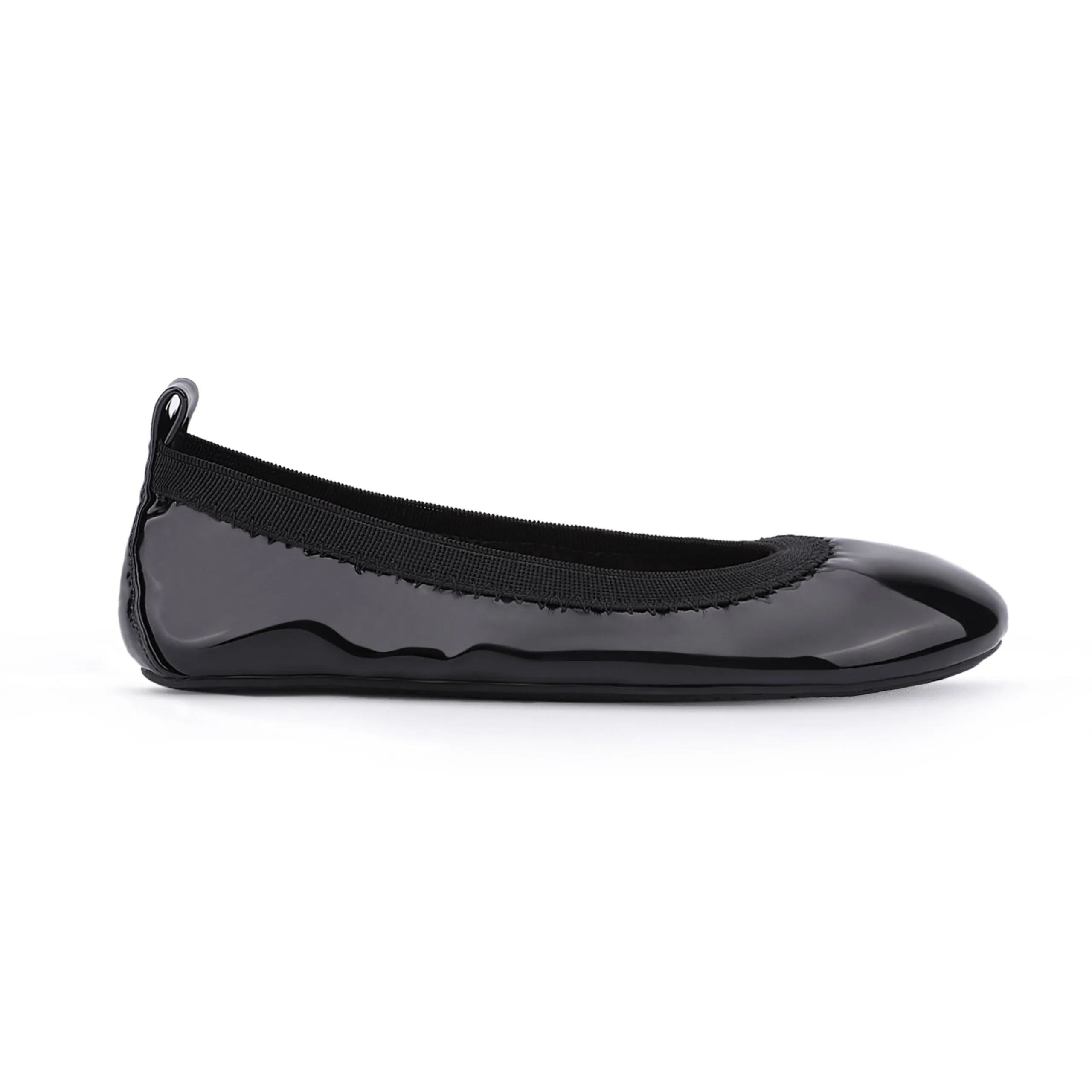 Miss Samara Ballet Flat in Black Patent - Kids