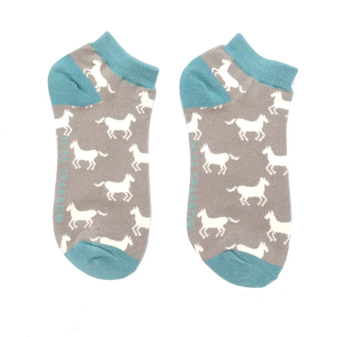 Miss Sparrow Horses Trainer Socks