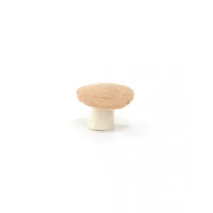 Muskhane 100% Felt Mushroom Flat Small Nude