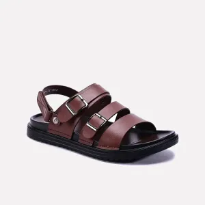 Mustard Soft Buckle Sandals For Men 0141014