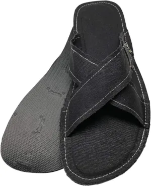 Nomadic State of Mind- Hemp Flop | Black | 100% Hemp | Non-Skid Soles | Men and Women’s Sizes | Lightweight | Strong | Long lasting | Vegan Friendly