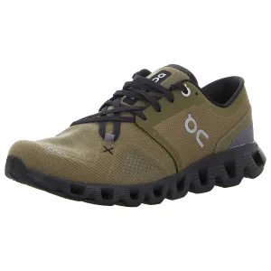 On Men's Cloud X 3 Sneakers, Hunter | Black, 9.5 Medium US