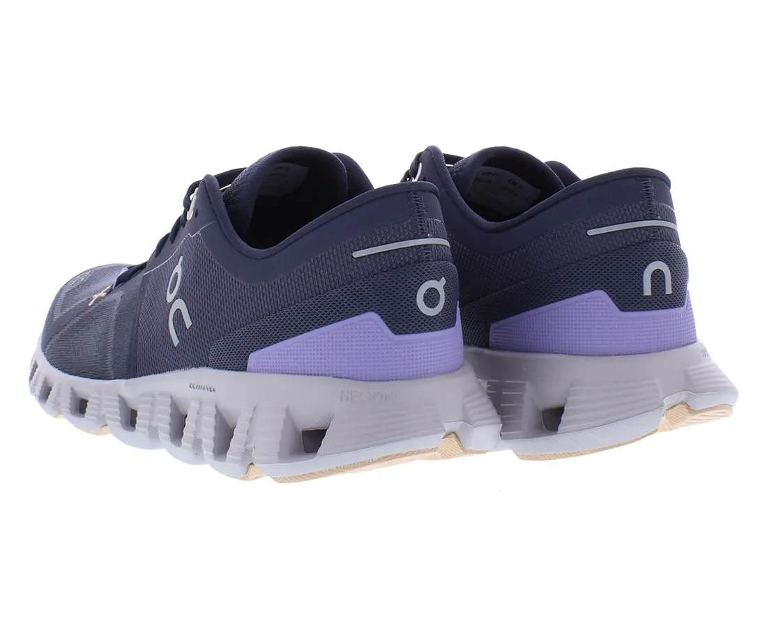 On Women's Cloud X 3 Sneakers, Iron/Fade, 9 Medium US