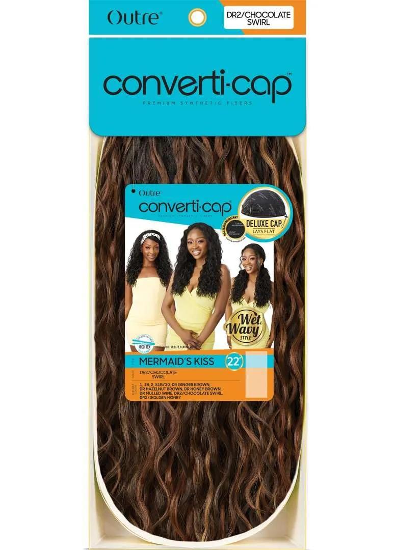 Outre Converti Cap - Wet & Wavy - Mermaid's Kiss (DR2/CHOCOLATE SWIRL)