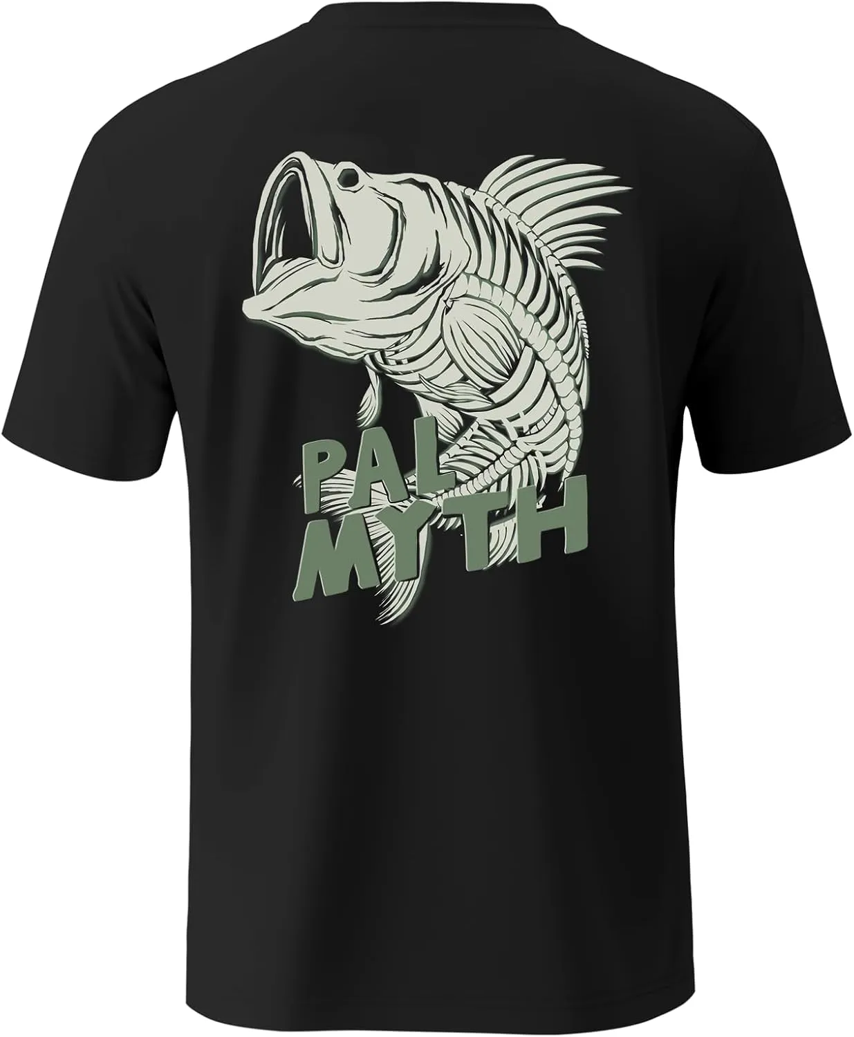 Palmyth Fishing Shirts for Men Short Sleeve UPF 50  Sun Protection UV T-Shirt Tee