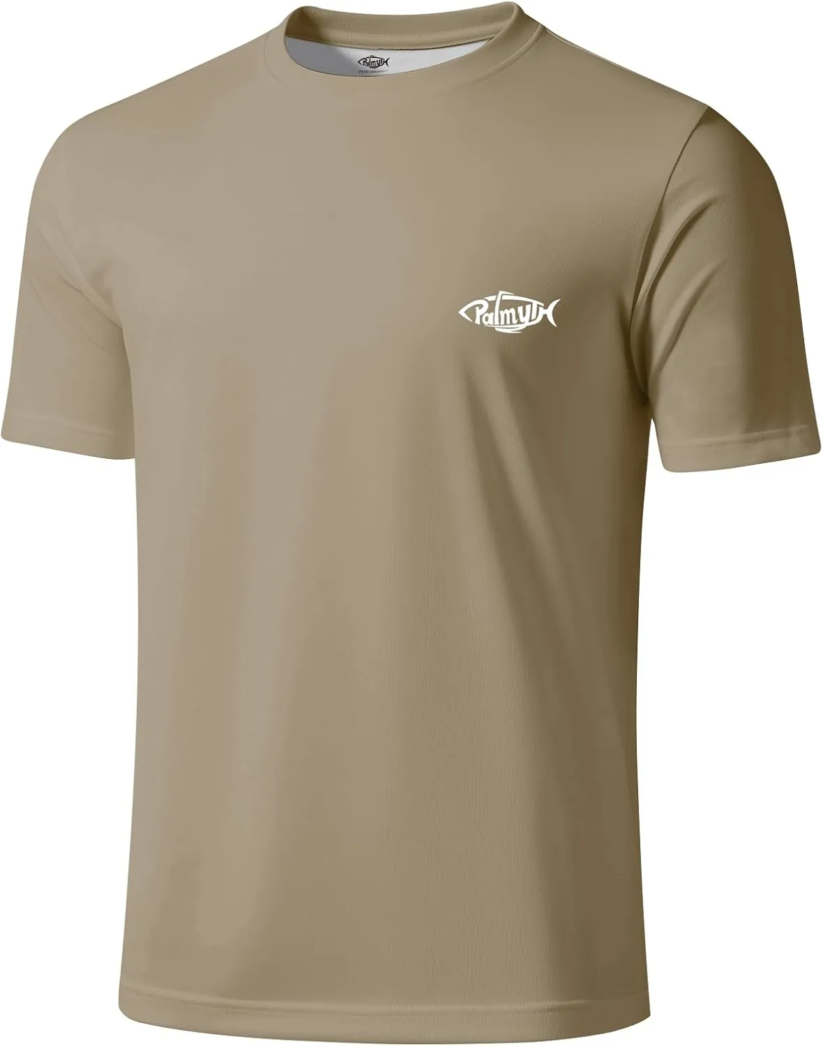 Palmyth Mens Fishing Shirts Short Sleeve UPF 50  T-Shirt UV Sun Protection SPF Tee Quick Dry
