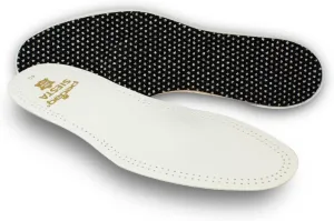 Pedag Siesta Insoles | Made in Germany | Arch Support for Flat Feet | Flexible Metatarsal Support | Ideal for Boots & High Heels | Active Charcoal Filter | White | US W7/EU 37