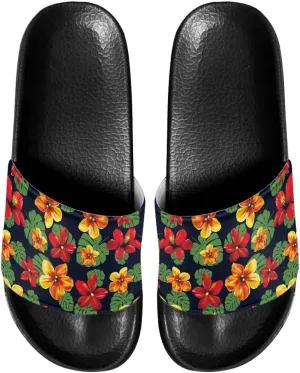 Pillow Slippers Slides for Women, Non-Slip Cloud Slides House Shower Shoes Shower Sandals for Indoor & Outdoor