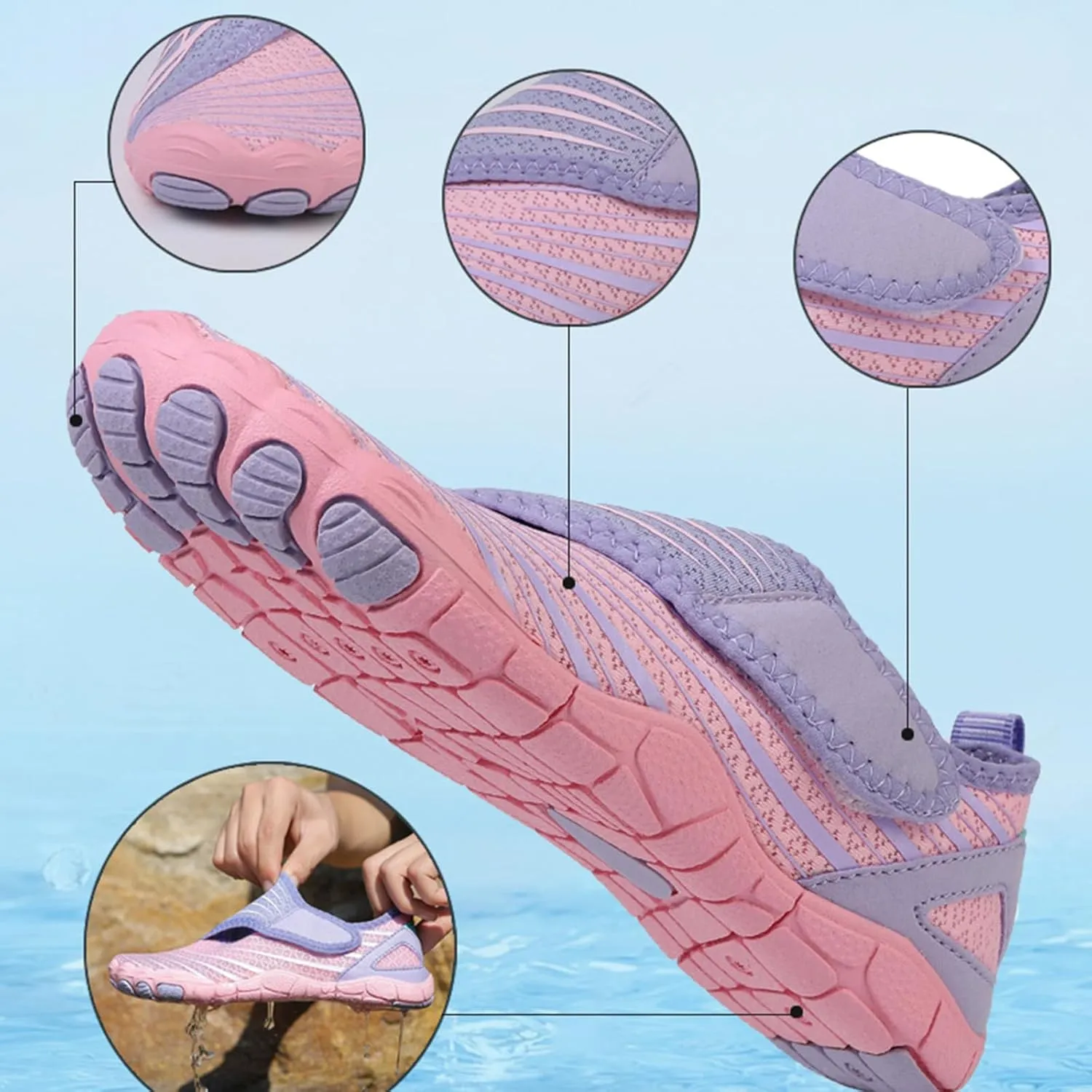 Pro Barefoot Shoes Women Hike Barefoot Footwear Barefoot Womens Pro Healthy Barefoot Pro Barefoot - Healthy & Non-Slip Riding Beach Shoes Wide Toe Box Walking Shoe
