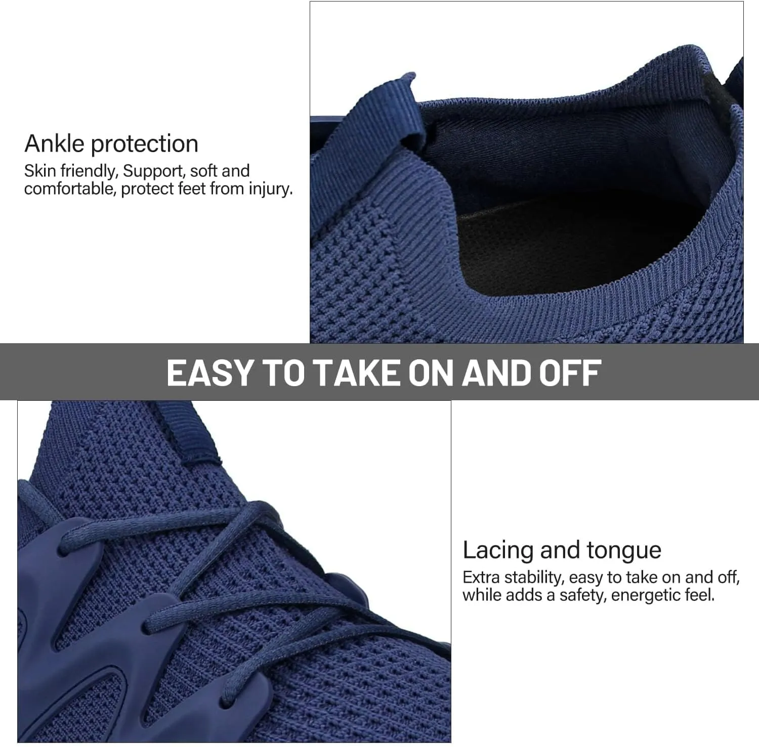 Pujcs Women Shoes Lightweight Tennis Shoes Non Slip Gym Workout Shoes Breathable Mesh Walking Womens Sneakers