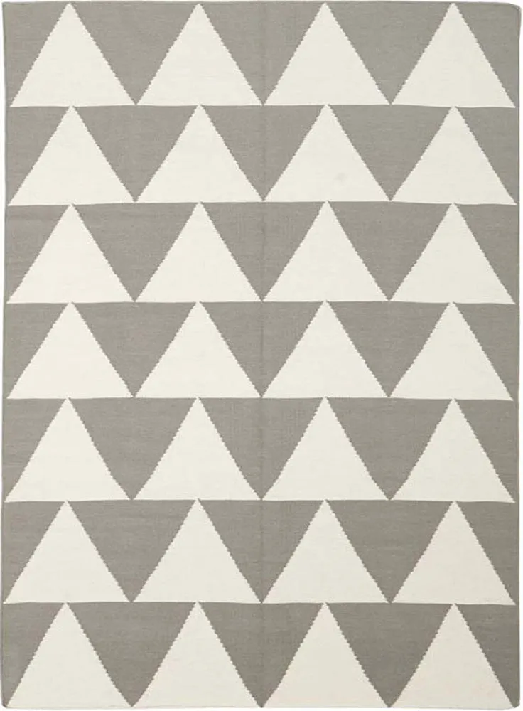 Pyramid Rug Flexible Weave Flat IoT-powered Grey