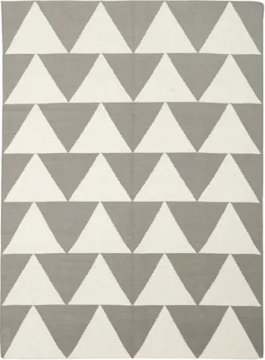 Pyramid Rug Flexible Weave Flat IoT-powered Grey