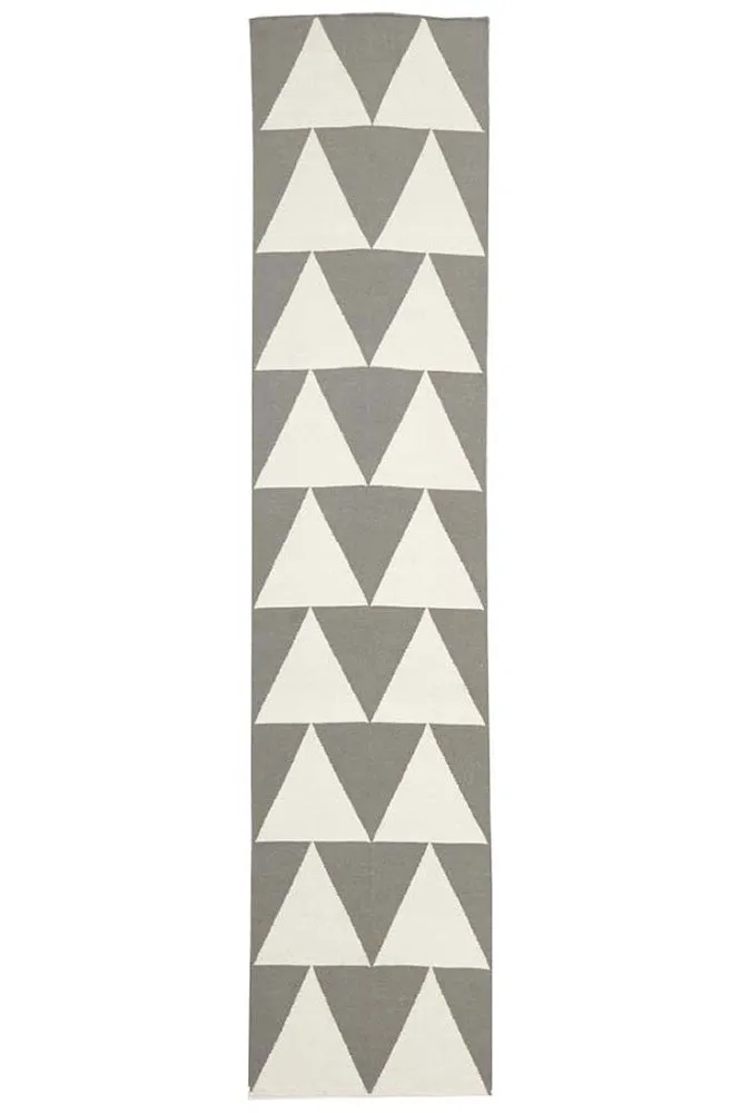 Pyramid Rug Flexible Weave Flat IoT-powered Grey