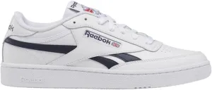 Reebok Unisex's Club C Revenge Sneaker, Ftwr White Vector Navy Ftwr White, 10.5 US Women/10.5 US Men