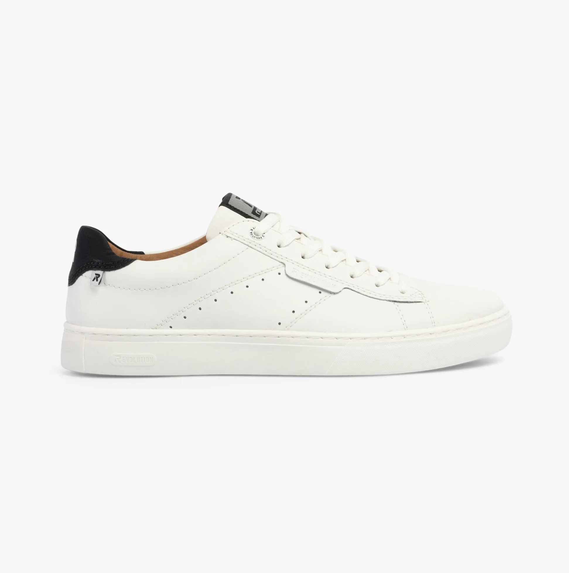 Rieker U0704-81 Mens Shoes White