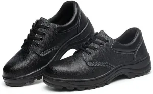 Safety Trainers for Men Women, Safety Footwear Lightweight Steel Toe Cap Shoes Breathable Safety Shoes Work Shoes Work Trainer Construction Shoes (Color : Black, Size : 11 US)